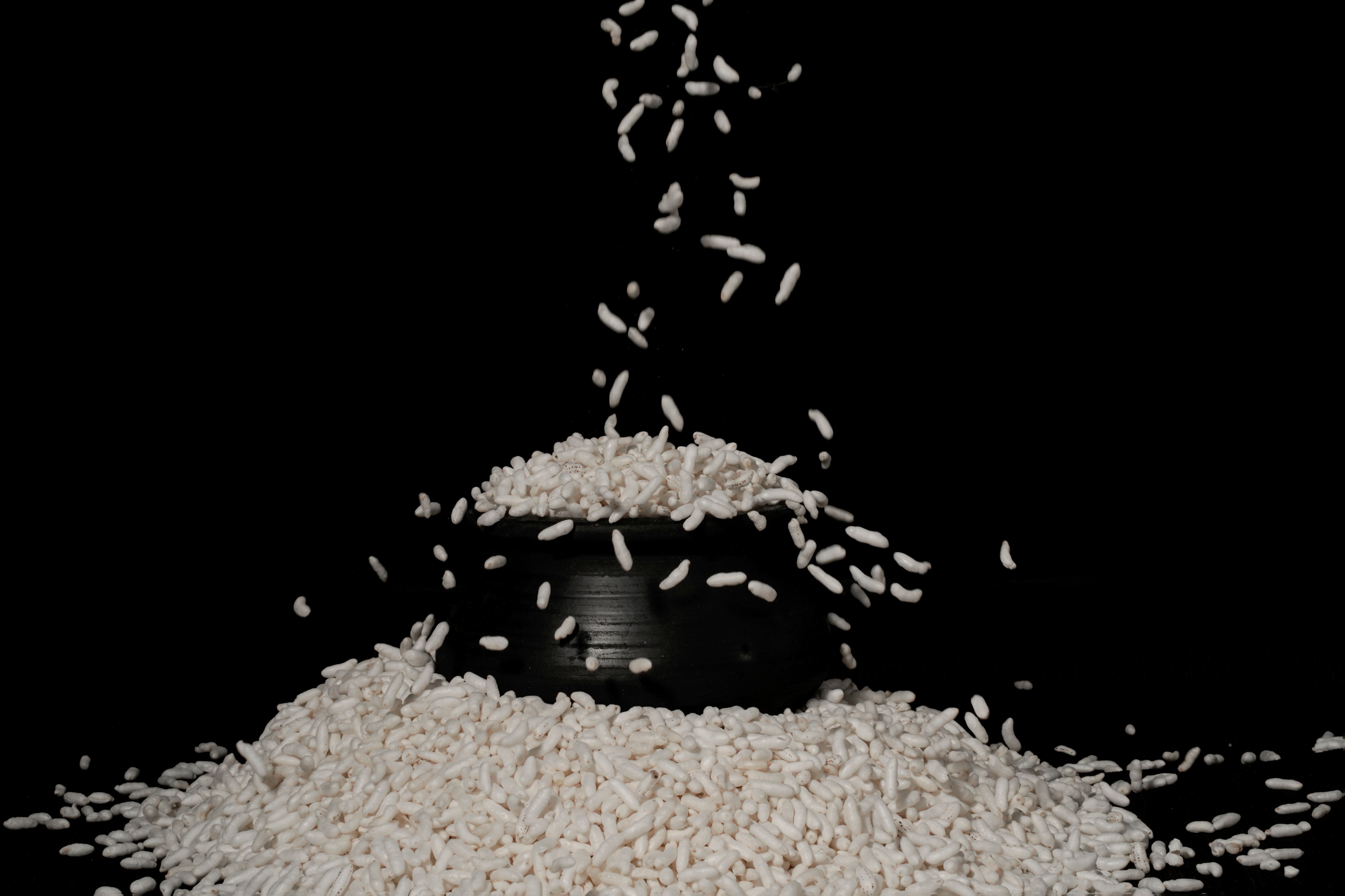 Kolhapuri Bhel Chirmura[of intan paddy]